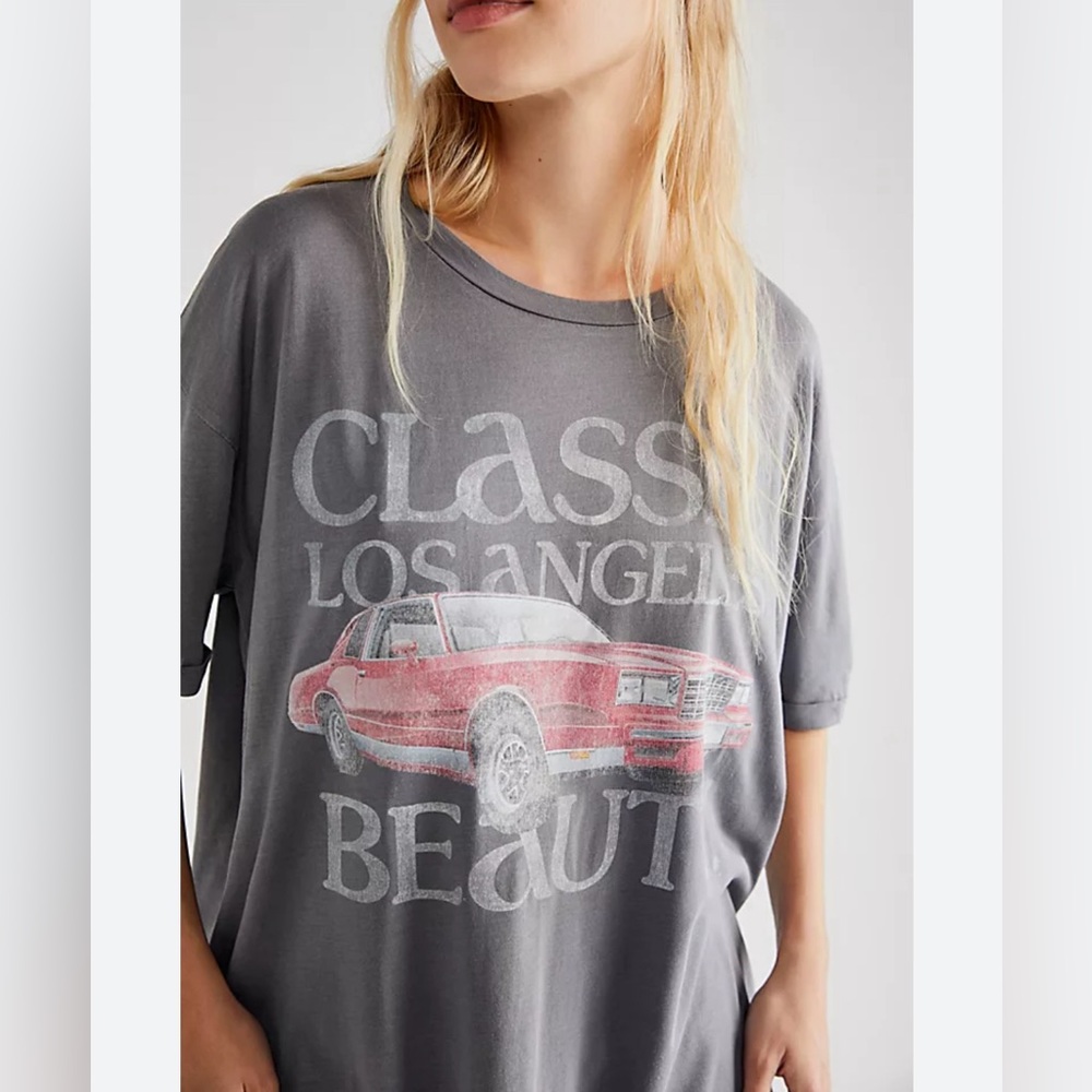 Classic Beauty Oversized Tee by free people size medium